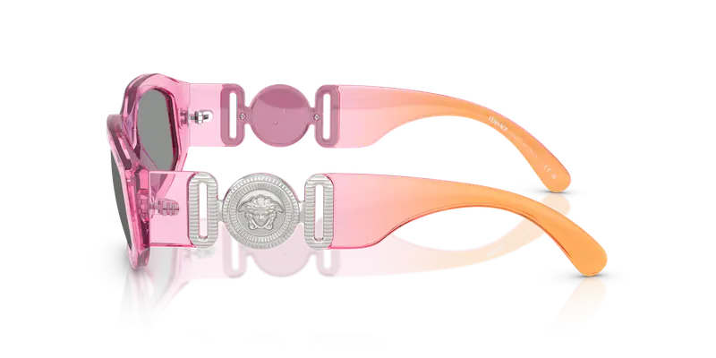 Versace Occhiali da sole Uomo Grigio 846777 miniatura 3