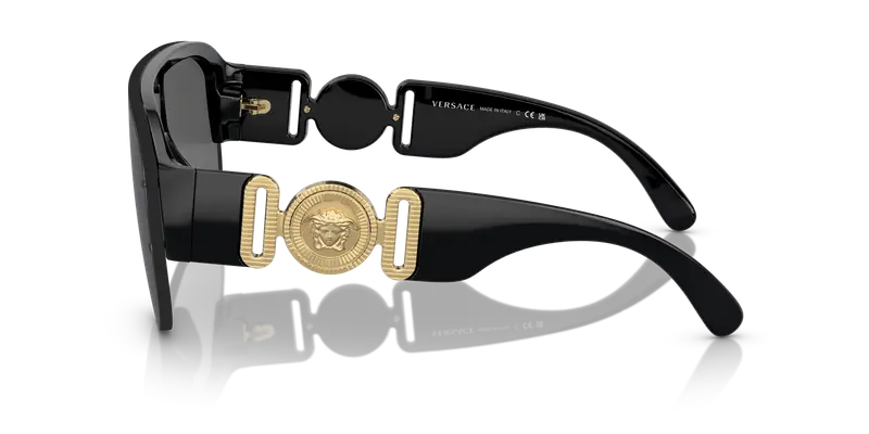 Versace Occhiali da sole Uomo Grigio 855024 miniatura 3