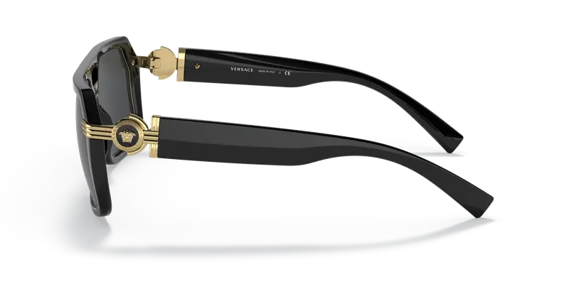 Versace Occhiali da sole Uomo Nero 855185 miniatura 3