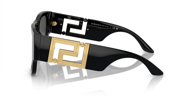 Versace Occhiali da sole Uomo Grigio 855210 miniatura 3