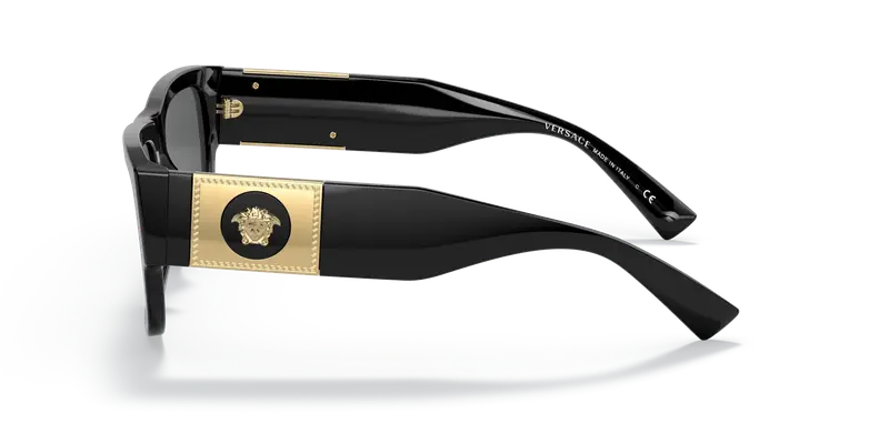 Versace Occhiali da sole Uomo Grigio 855364 miniatura 3