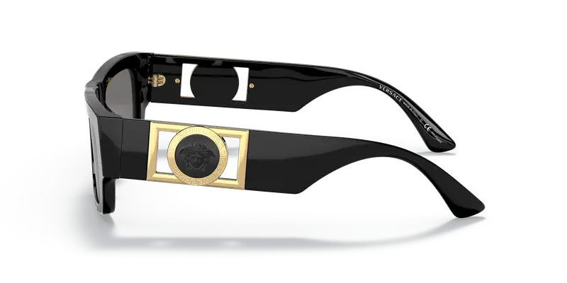 Versace Occhiali da sole Uomo Grigio 856297 miniatura 3