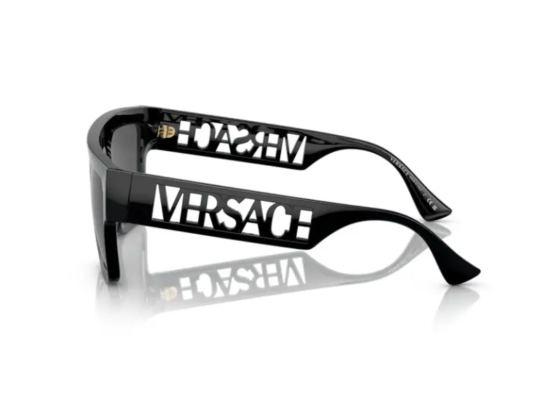 Versace Occhiali da sole Uomo Nero 856641 miniatura 3