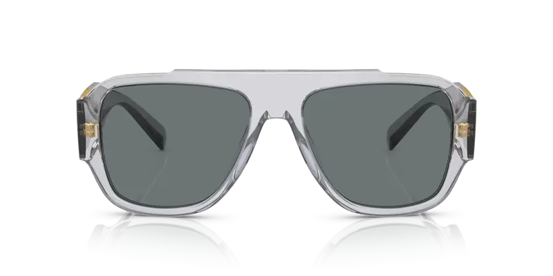 Versace Occhiali da sole Uomo Grigio 856543 miniatura 2