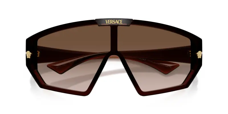 Versace Occhiali da sole Uomo Marrone 3182789 miniatura 2