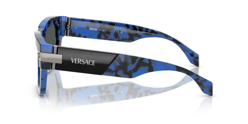 Versace Occhiali da sole Uomo Blu 829057 miniatura 3