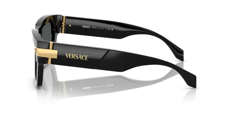 Versace Occhiali da sole Uomo Grigio 829055 miniatura 3