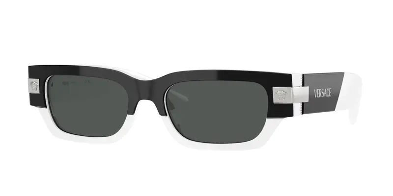 Versace Occhiali da sole Uomo Grigio 829010