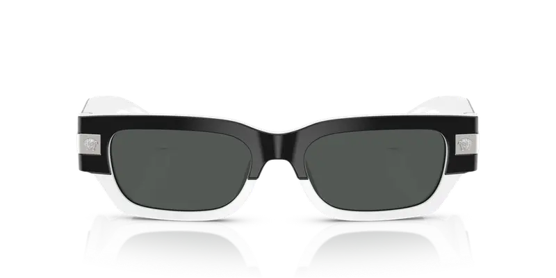 Versace Occhiali da sole Uomo Grigio 829010 miniatura 2