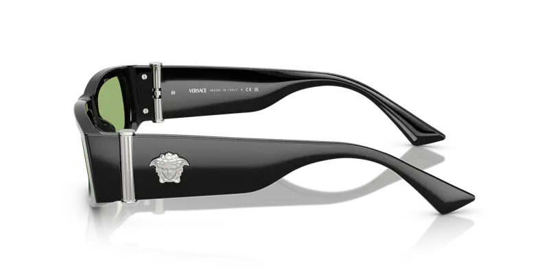 Versace Occhiali da sole Uomo Nero 837392 miniatura 3