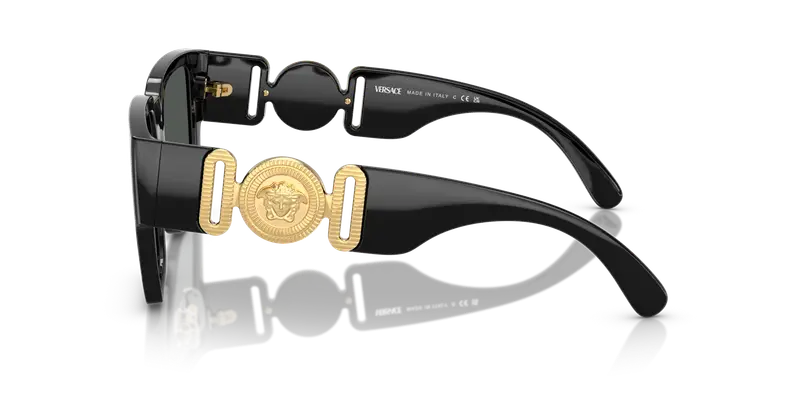 Versace Occhiali da sole Uomo Grigio 838225 miniatura 3