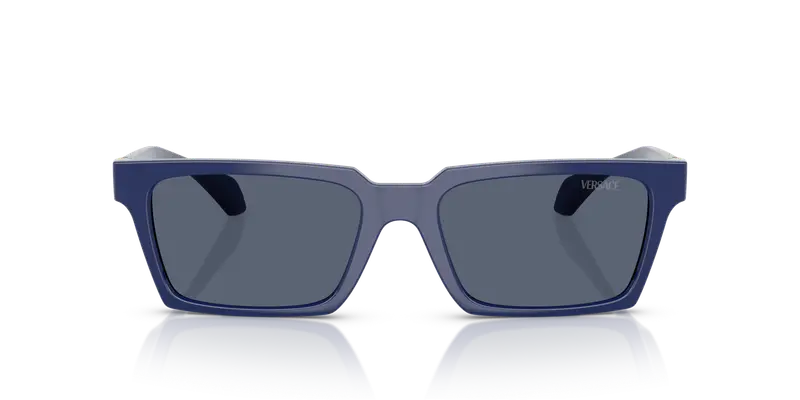 Versace Occhiali da sole Uomo Blu 846141 miniatura 2