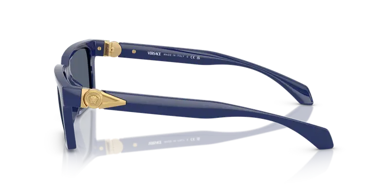 Versace Occhiali da sole Uomo Blu 846141 miniatura 3