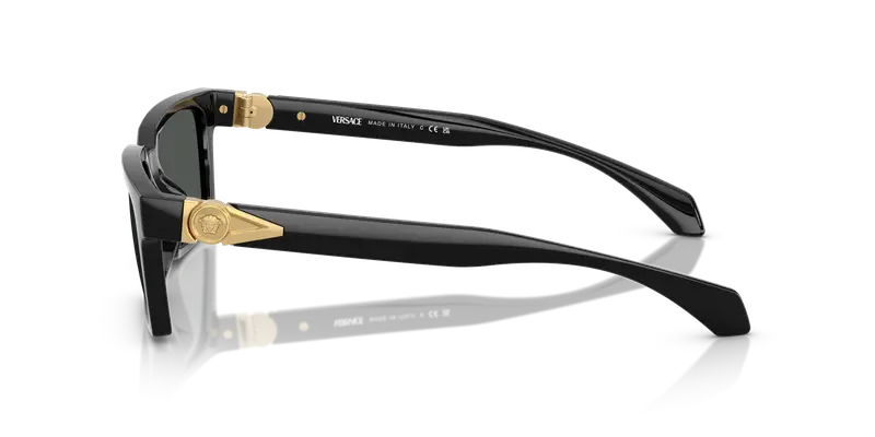 Versace Occhiali da sole Uomo Grigio 846138 miniatura 3