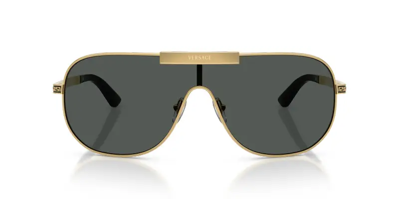 Versace Occhiali da sole Uomo Grigio 4305784 miniatura 3