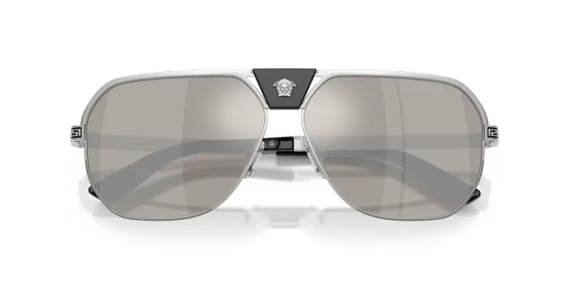 Versace Occhiali da sole Uomo Grigio 4286659 miniatura 2