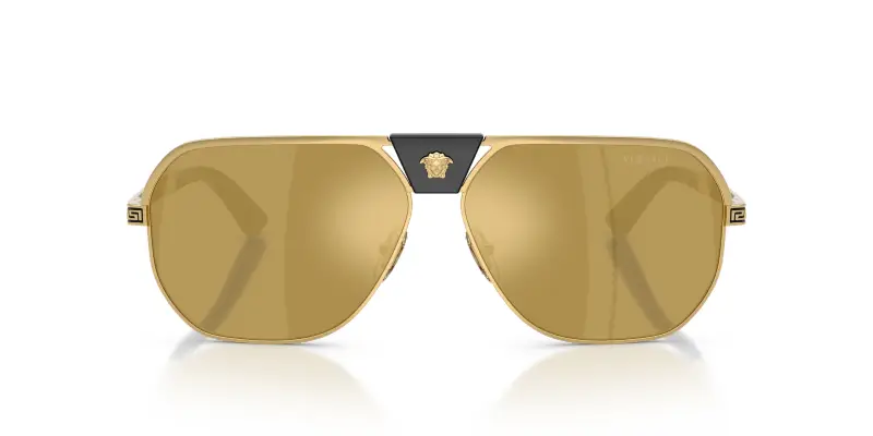 Versace Occhiali da sole Uomo Marrone 4305782 miniatura 3