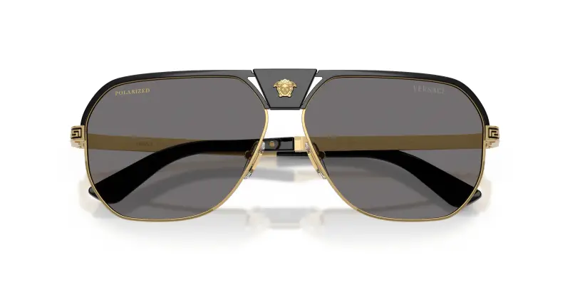 Versace Occhiali da sole Uomo Grigio 4302539 miniatura 2