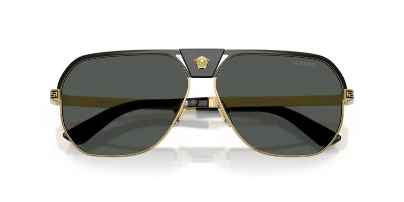 Versace Occhiali da sole Uomo Grigio 4302538 miniatura 2