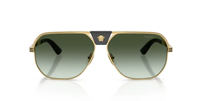 Versace Occhiali da sole Uomo Oro 4305781 miniatura 3