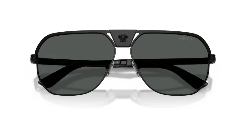 Versace Occhiali da sole Uomo Grigio 4302537 miniatura 2