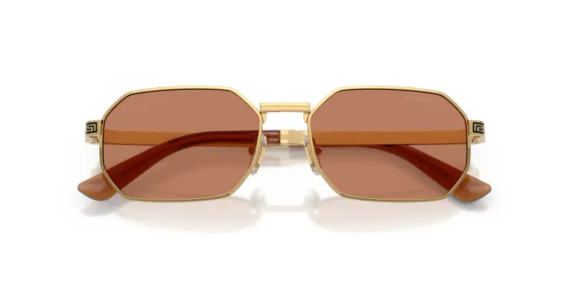 Versace Occhiali da sole Uomo Marrone 4305772 miniatura 2