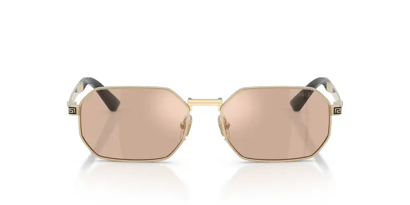 Versace Occhiali da sole Uomo Oro Rosa 4305769 miniatura 3