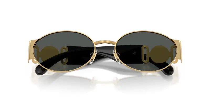 Versace Occhiali da sole Uomo Grigio 4305766 miniatura 2