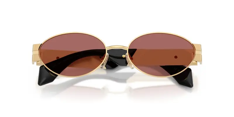 Versace Occhiali da sole Uomo Oro 4305765 miniatura 2