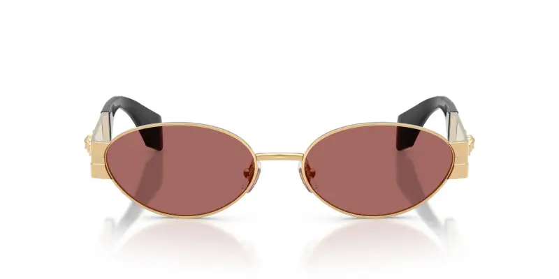 Versace Occhiali da sole Uomo Oro 4305765 miniatura 3