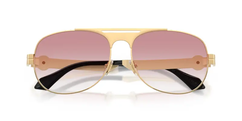 Versace Occhiali da sole Uomo Oro Rosa 4305763 miniatura 2