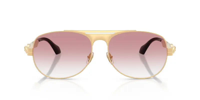 Versace Occhiali da sole Uomo Oro Rosa 4305763 miniatura 3