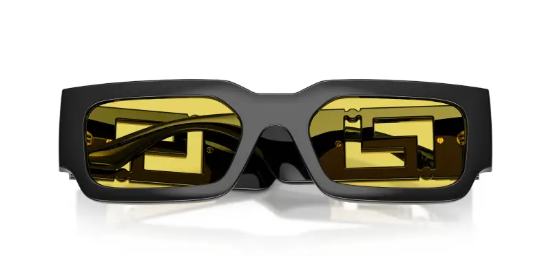 Versace Occhiali da sole Uomo Giallo 4302525 miniatura 2