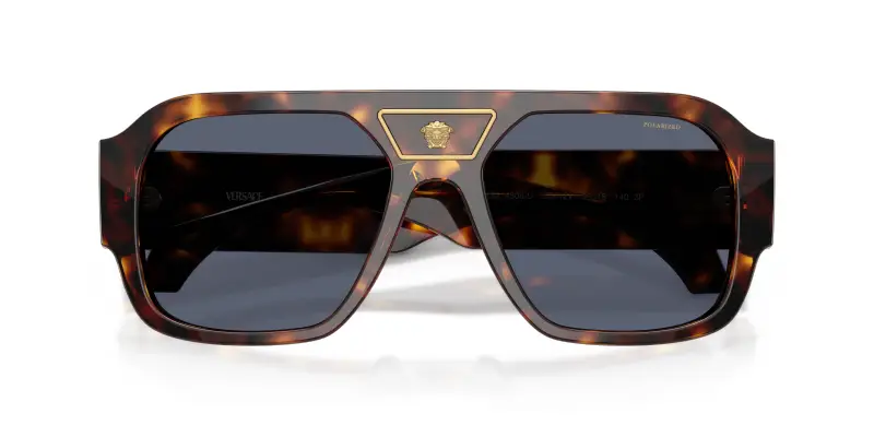 Versace Occhiali da sole Uomo Blu 4306416 miniatura 2