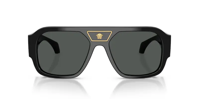 Versace Occhiali da sole Uomo Grigio 4302521 miniatura 3