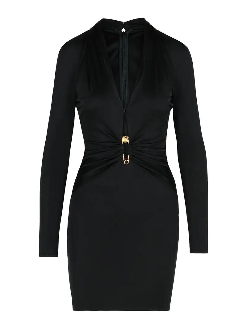 Vestito viscoso nero