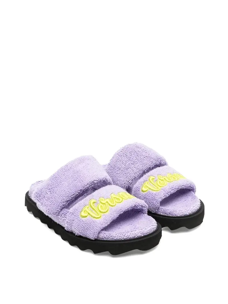 Sandali Terry Metallico