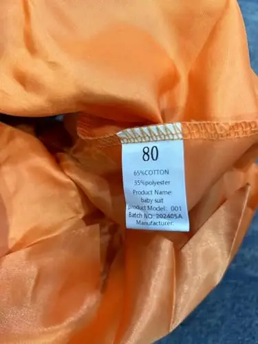 Verve Jelly Infant Toddler Neonate Halloween Dress Ruffle Pumpkin Stampato Princess Abiti Manica Lunga Autunno Gonna miniatura 3