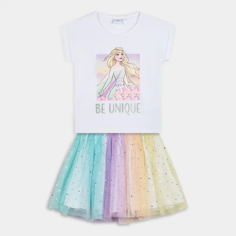 Vestiti E Tute Frozen da Bambina, bianco