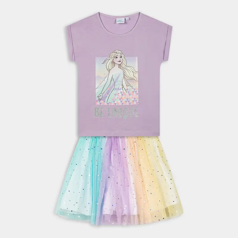 Vestiti E Tute Frozen da Bambina, lilla