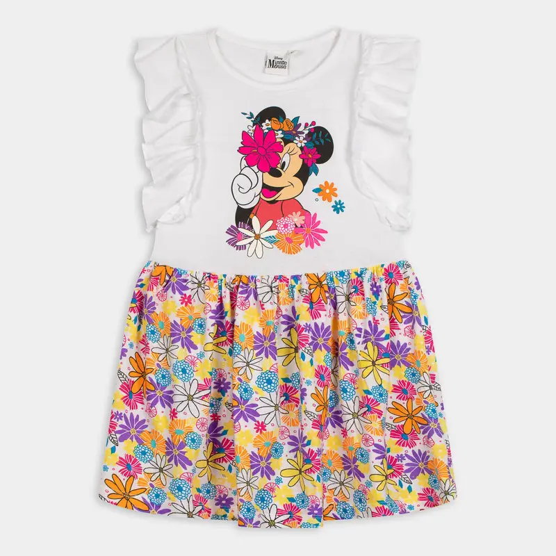 Vestiti E Tute Minnie da Bambina, bianco
