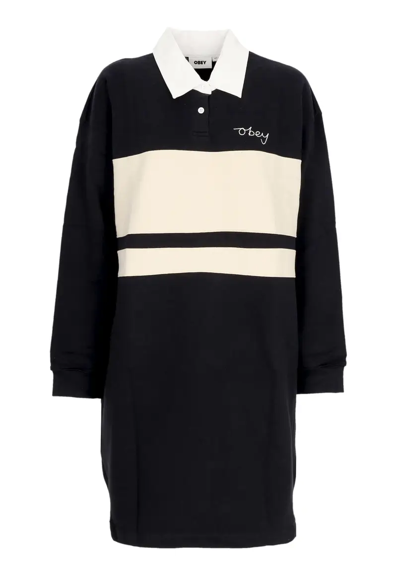 Vestito Donna W Session Rugby Dress Digital Black