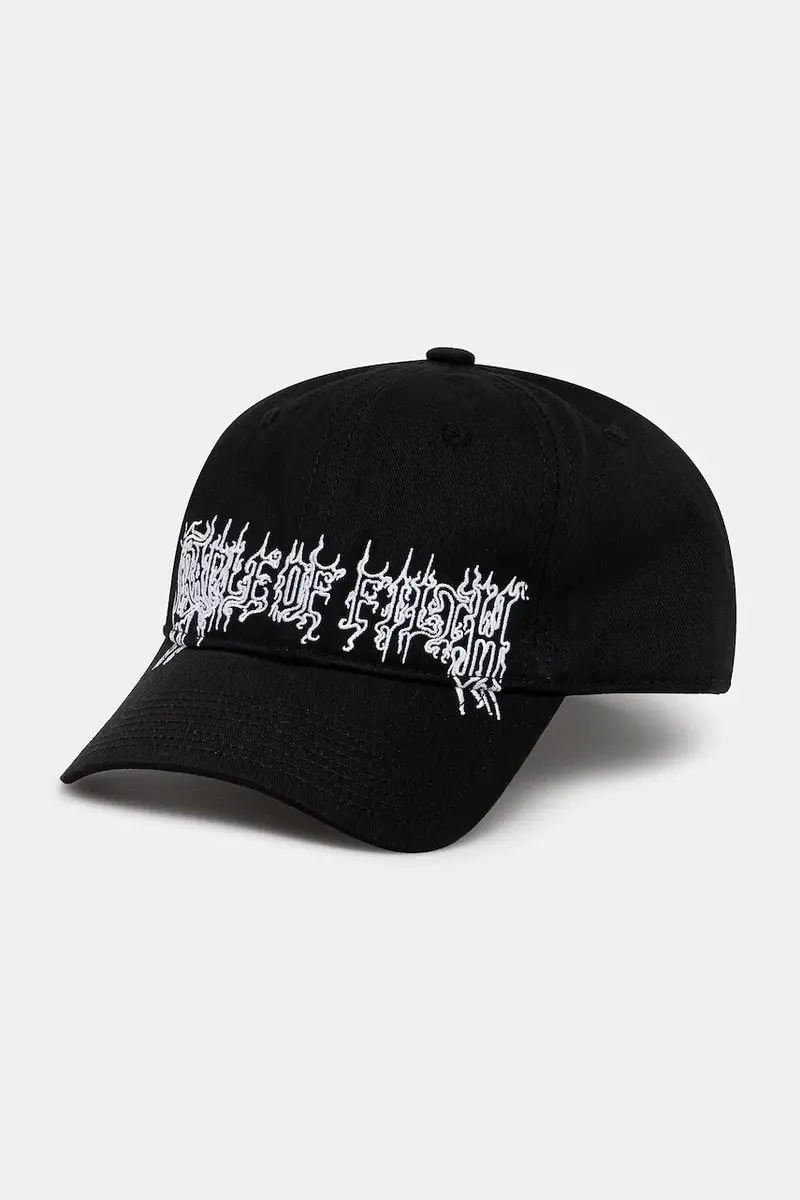 berretto da baseball in cotone Cof colore nero UCF76CA100B