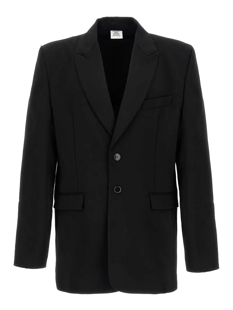 Vetements Blazer Nero 3333141