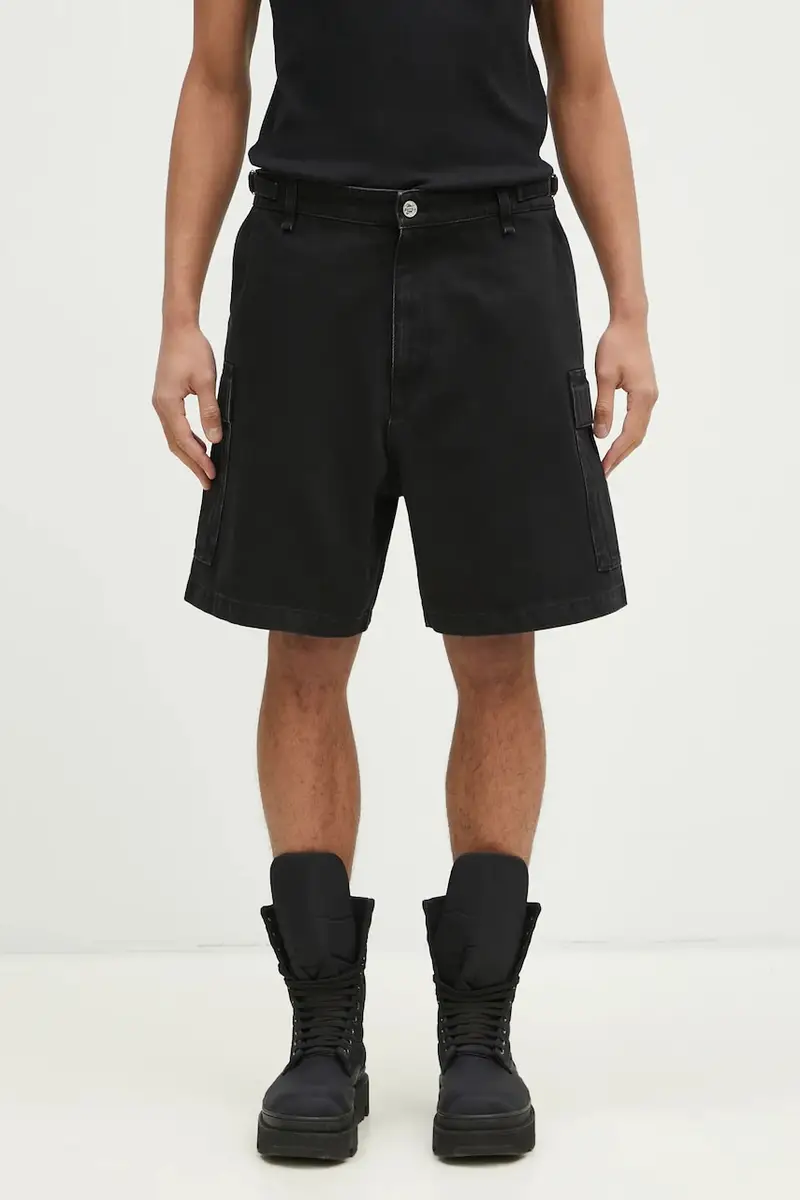 Vetements Jeans Uomo Nero 2255306