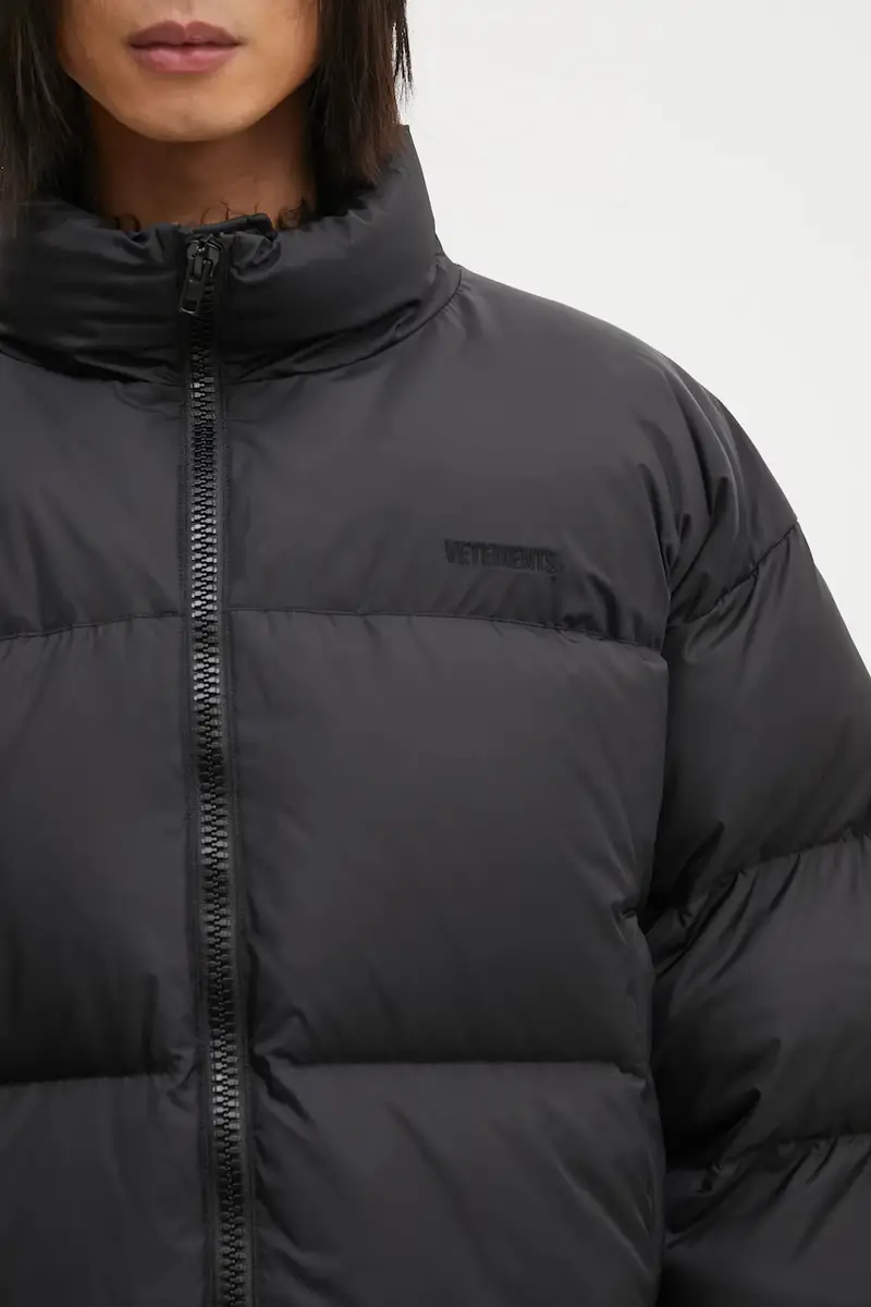 piumino Double Logo Boxy Puffer colore nero UH76PU220BB miniatura 4