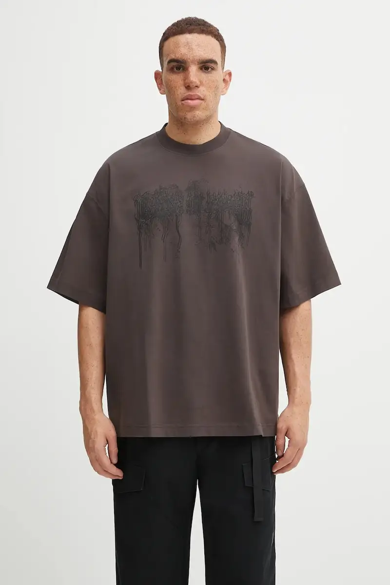 Vetements T-shirt Uomo Marrone 2329295