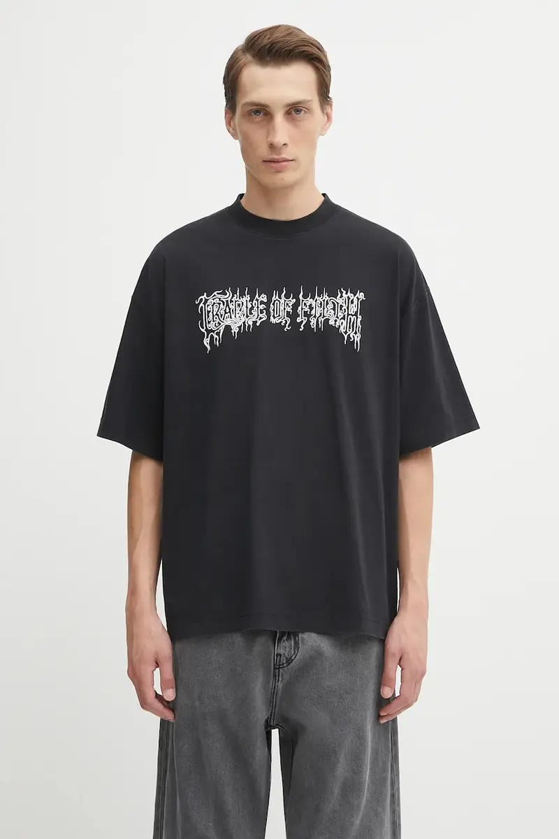 Vetements T-shirt Uomo Nero 2257974