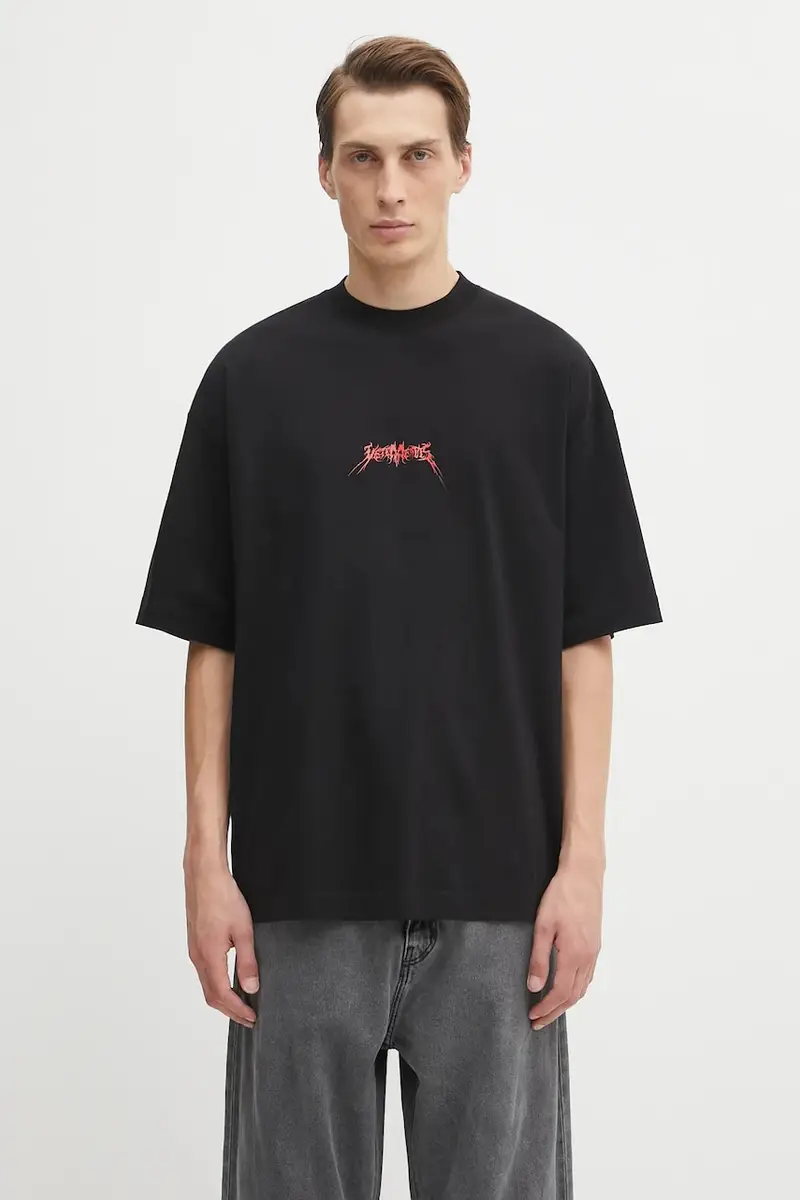 Vetements T-shirt Uomo Nero 2257993