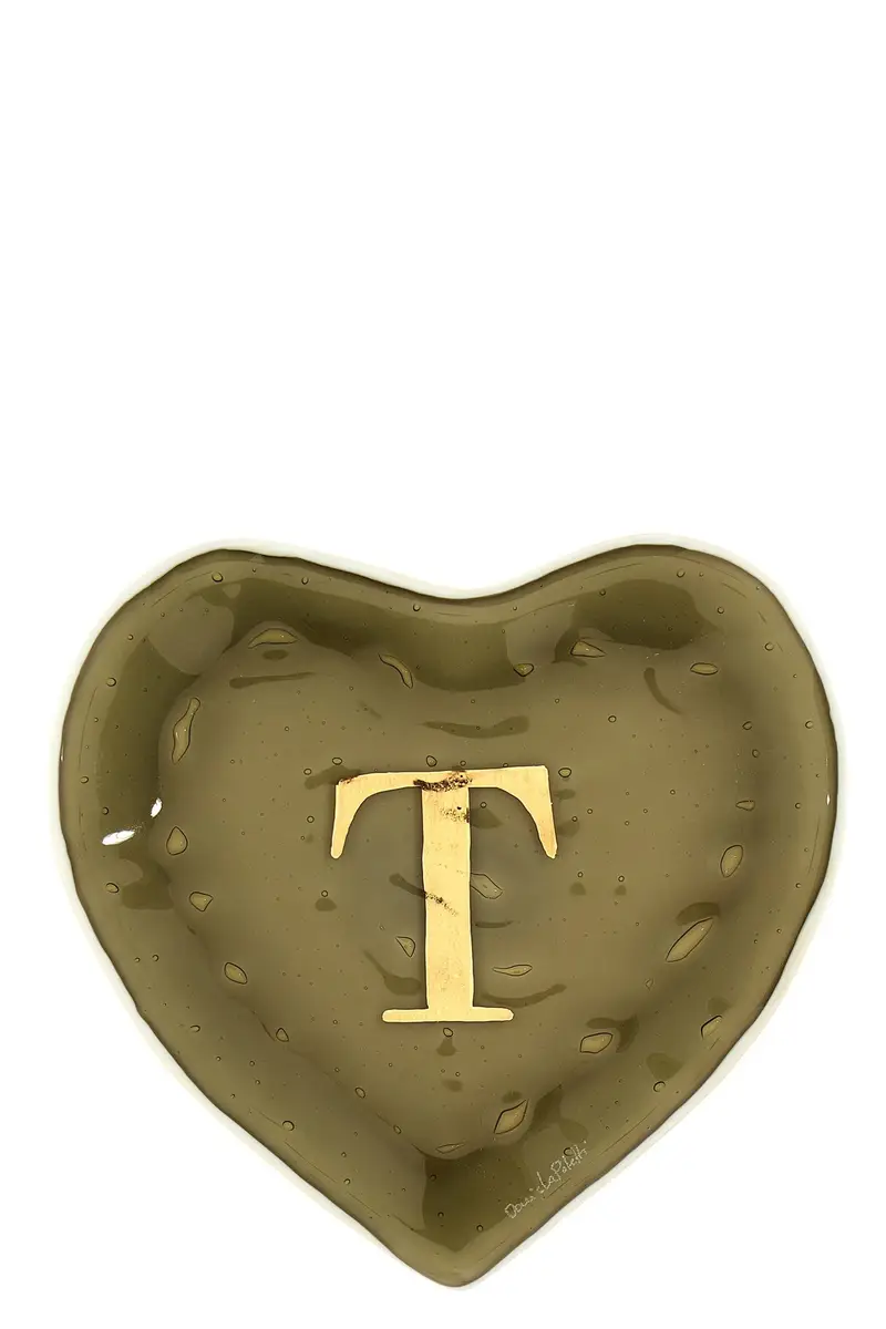 Svuotatasche Cuore 'T' Grigio